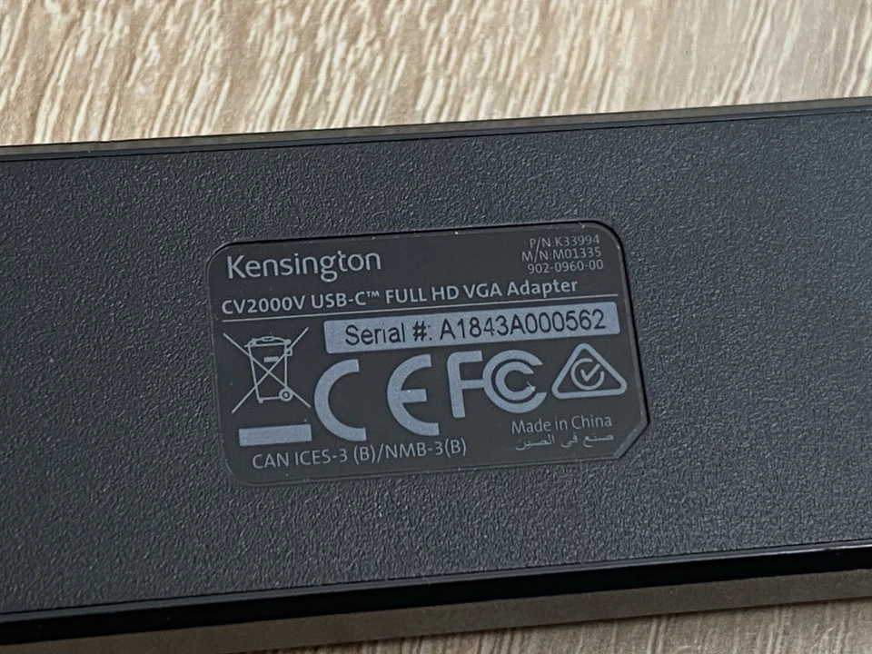 USB C auf Full HD VGA Adapter von Kensington - Bild 4 von 4