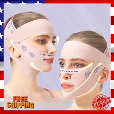 Reusable V Line Lifting Mask with Chin Strap for Sleeping Jaw Exerciser USA
