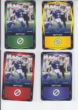 4 - 2025 NFL UNO Elite MATT GAY Yellow Blue Green Red Colts #065