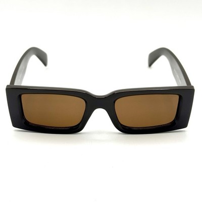 Broken Planet Market Sunglasses Square Brown Designer Fashion Frame & Lenses BPM