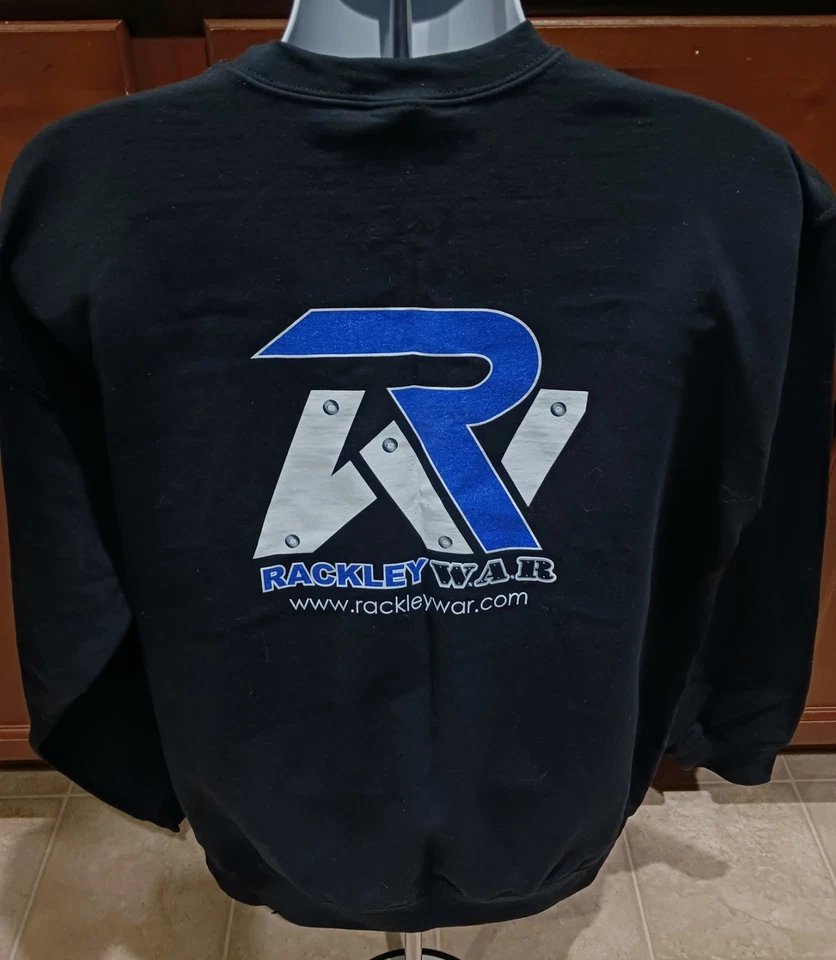 Rackley W.A.R. Sudadera emitida por el equipo grande Chevy NASCAR Dibenedetto Dillon Harv Foto 4 de 4