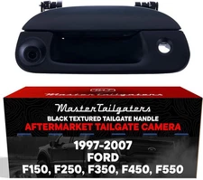 Master Tailgaters Black Tailgate Handle with Backup Camera Replacement for Ford 
