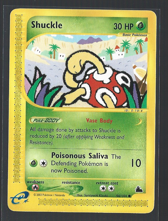Skyridge Shuckle non Holo 96/144 (NM)