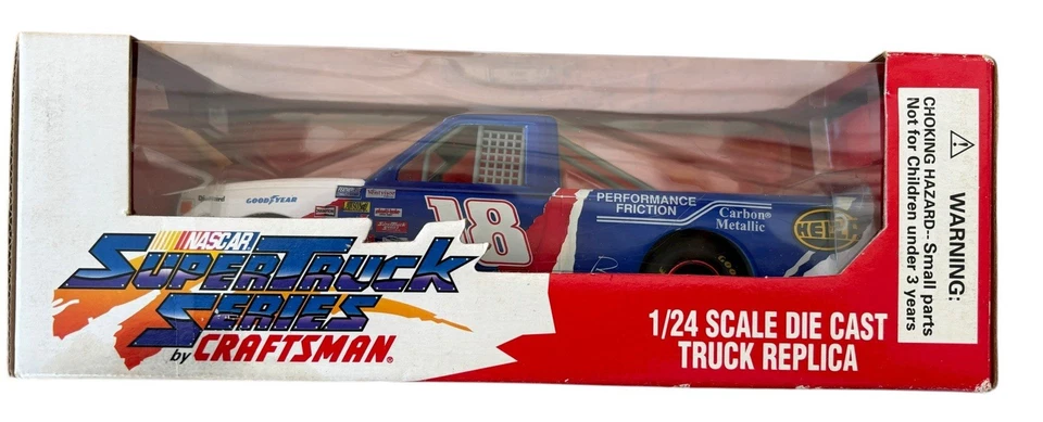 Johnny Benson Jr. #18 1995 Racing Champions Craftsman Super Truck Series 1:24 - Image 4 of 4