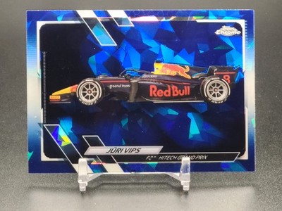 2021 Topps Chrome Sapphire Formula 1 F1 #127 Juri Vips