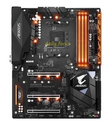 GIGABYTE GA-AX370-Gaming K5 Socket AM4   X370 SATA 6Gb/s USB 3.1 Motherboard #vn
