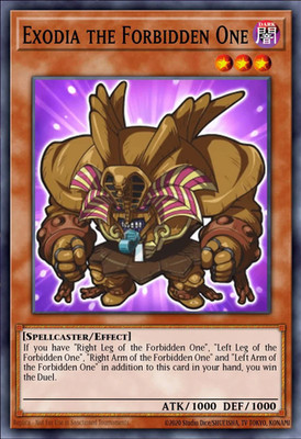 Yugioh! Exodia the Forbidden One Chibi Battles of Legend: Glorious PREORDER