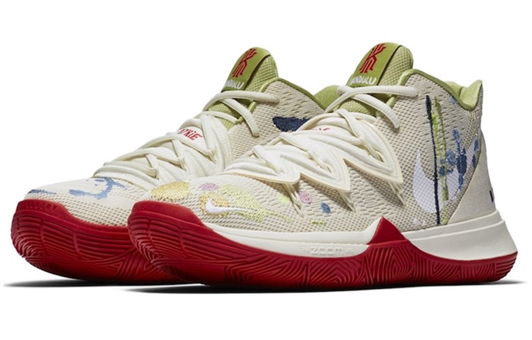 Size 9 - Bandulu x Nike Kyrie 5 EP Embroidered Splatters for sale
