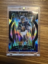 2024 Panini Select - Concourse Caleb Williams #25 Black & Blue Shock Prizm (RC)