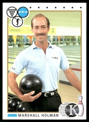 Marshall Holman 1990 Kingpins Professional Bowlers Tour #35