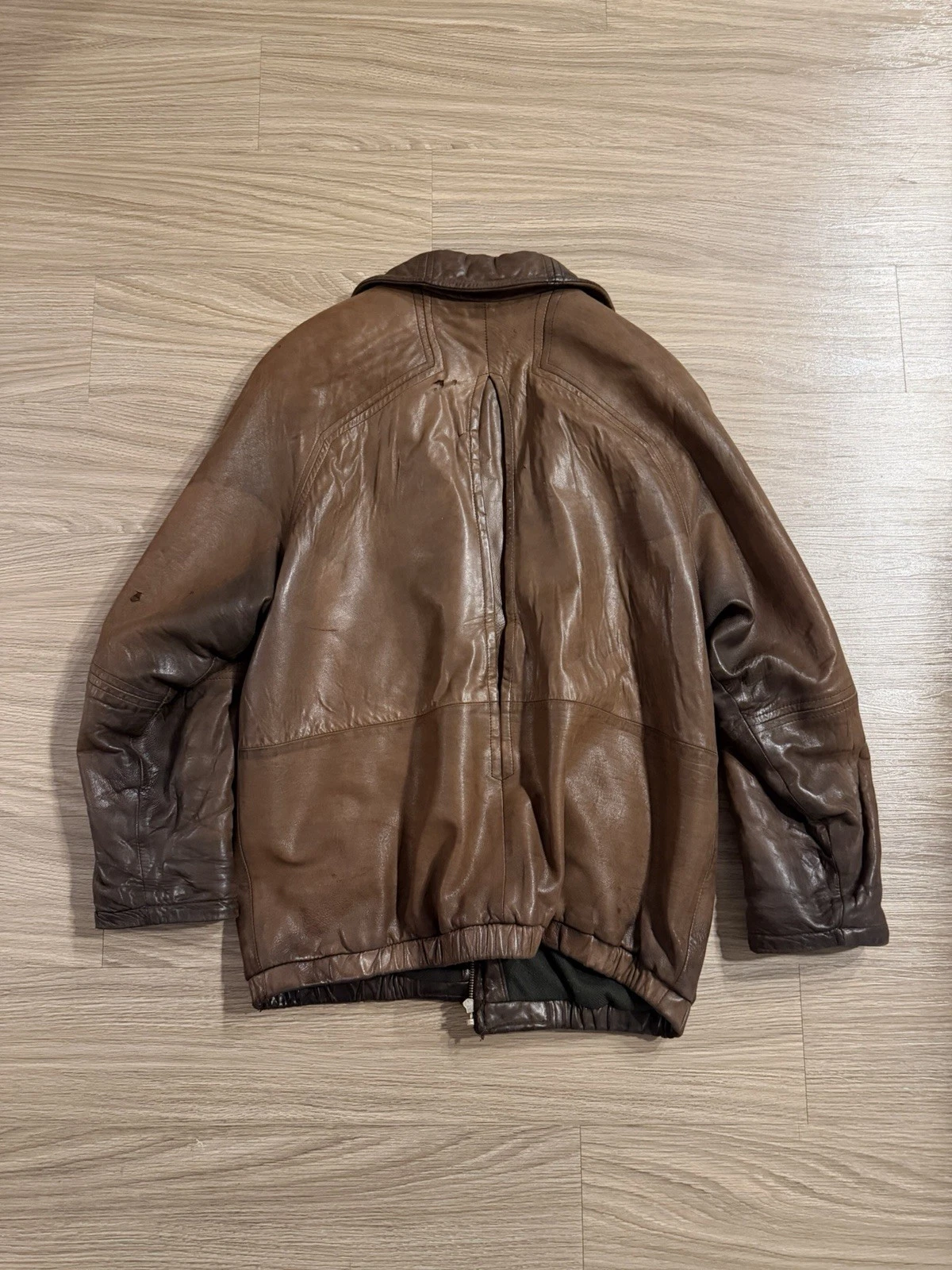 Vintage Andrew Marc Genuine Leather Jacket - product detail image 2