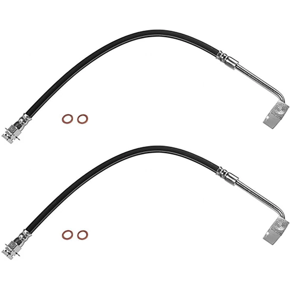 Manguera hidráulica de freno delantero para Ford F-250 F-350 1980 1981 1982 6,6 L Foto 2 de 2