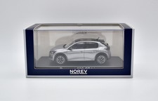 Peugeot 208 GT Line 2019 1:43 Metal 5-Door Diecast Platinum Grey NOREV 472834