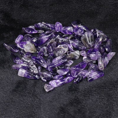 200g Loose natural amethyst crushed stone/The fish tank to ...