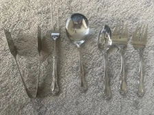 Wallace ASHFORD Stainless Scrolls 18/10 China Glossy Silverware SERVING Flatware