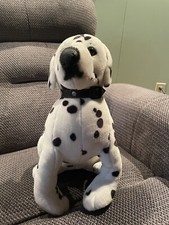 VINTAGE FAO Schwarz Fifth Avenue Dalmatian 15.5" Plush Stuffed Dog A Condition