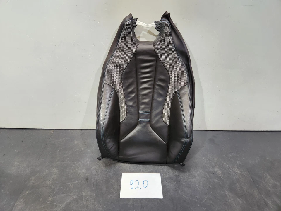 ✅ 14-20 OEM BMW i8 купе переднее пассажирское сиденье верхняя подушка ткань кожа коричневый * - Изображение 2 из 4