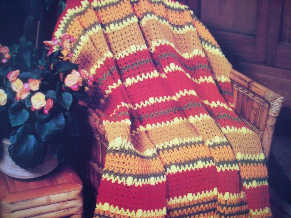 8 Energy Saving afghans crochet pattern - Image 4 of 4