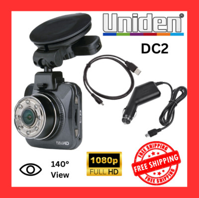 Dash Cam 140° Front View Camera Auto Car Truck Plug And Play 1080p HD Pro Uniden