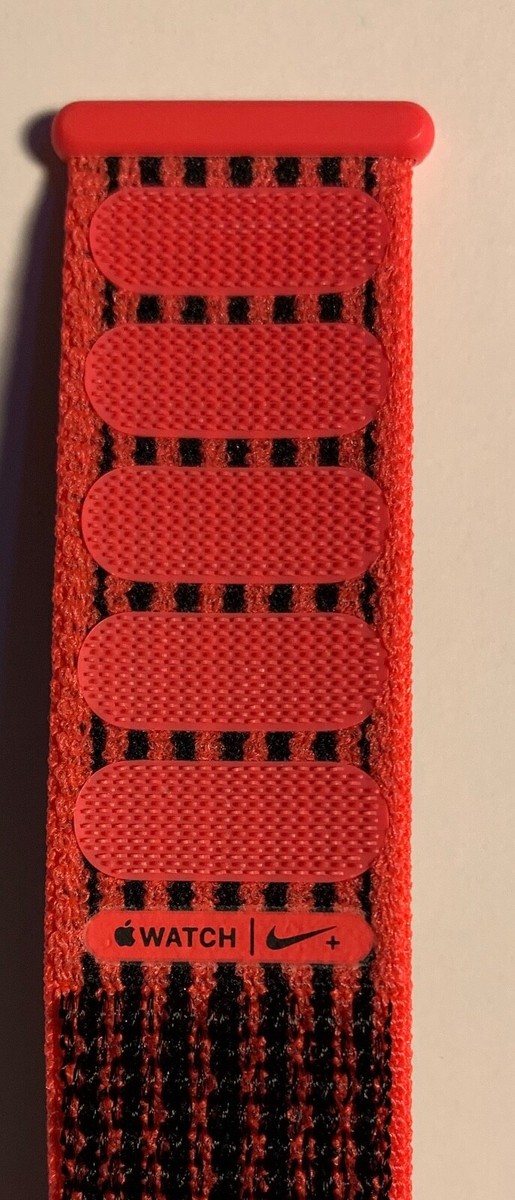 New Apple Watch Nike+ Bright Crimson Black Sport Loop Series New Apple Watch Nike+ Bright Crimson Black Sport Loop Series