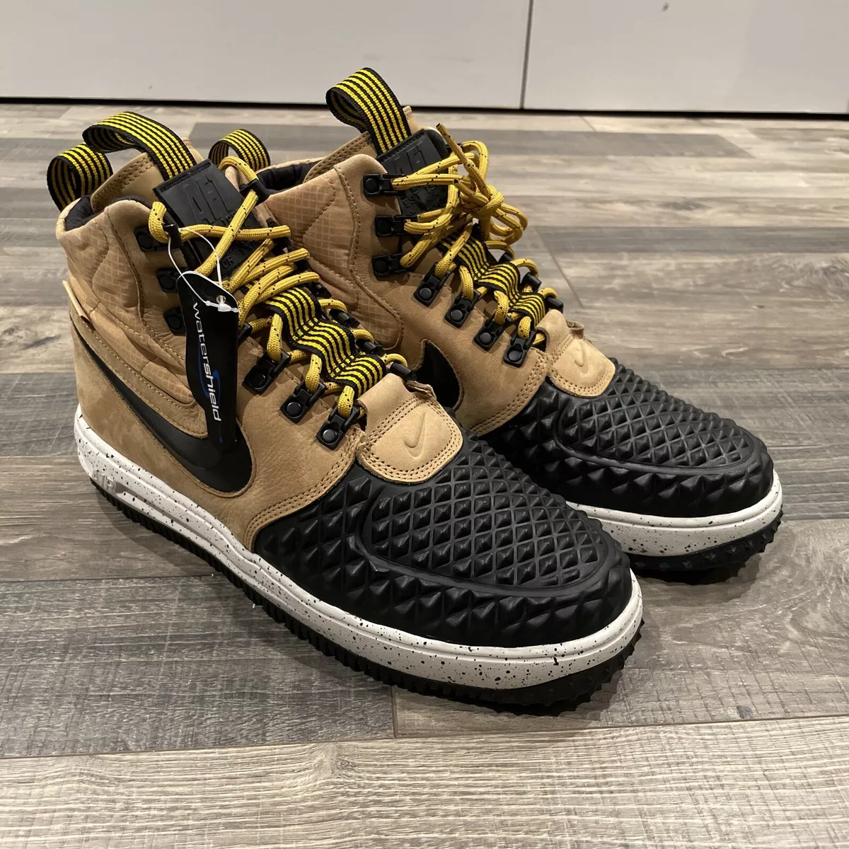 Nike lunar force 1 duckboot all black shop