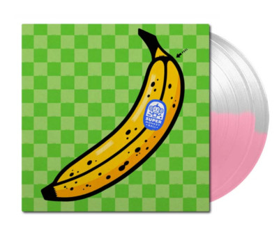 Super Monkey Ball - Banana Mania Limited Edition Pink Split Vinyl - iam8bit