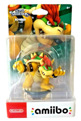 Nintendo Amiibo Figure - Super Smash Bros. - BOWSER (Super Mario Bros)