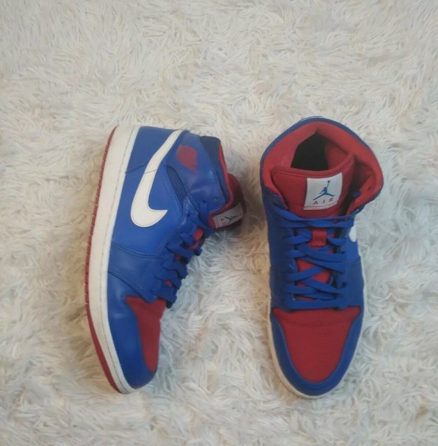 Nike Air Jordan 1 Retro Mid Detroit Pistons Game Royal Blue Size 11 for sale online | eBay