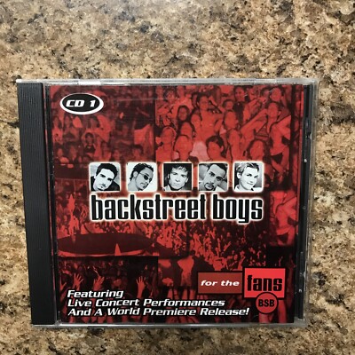 Backstreet Boys For The Fans Cd 1 promo live concert BSB