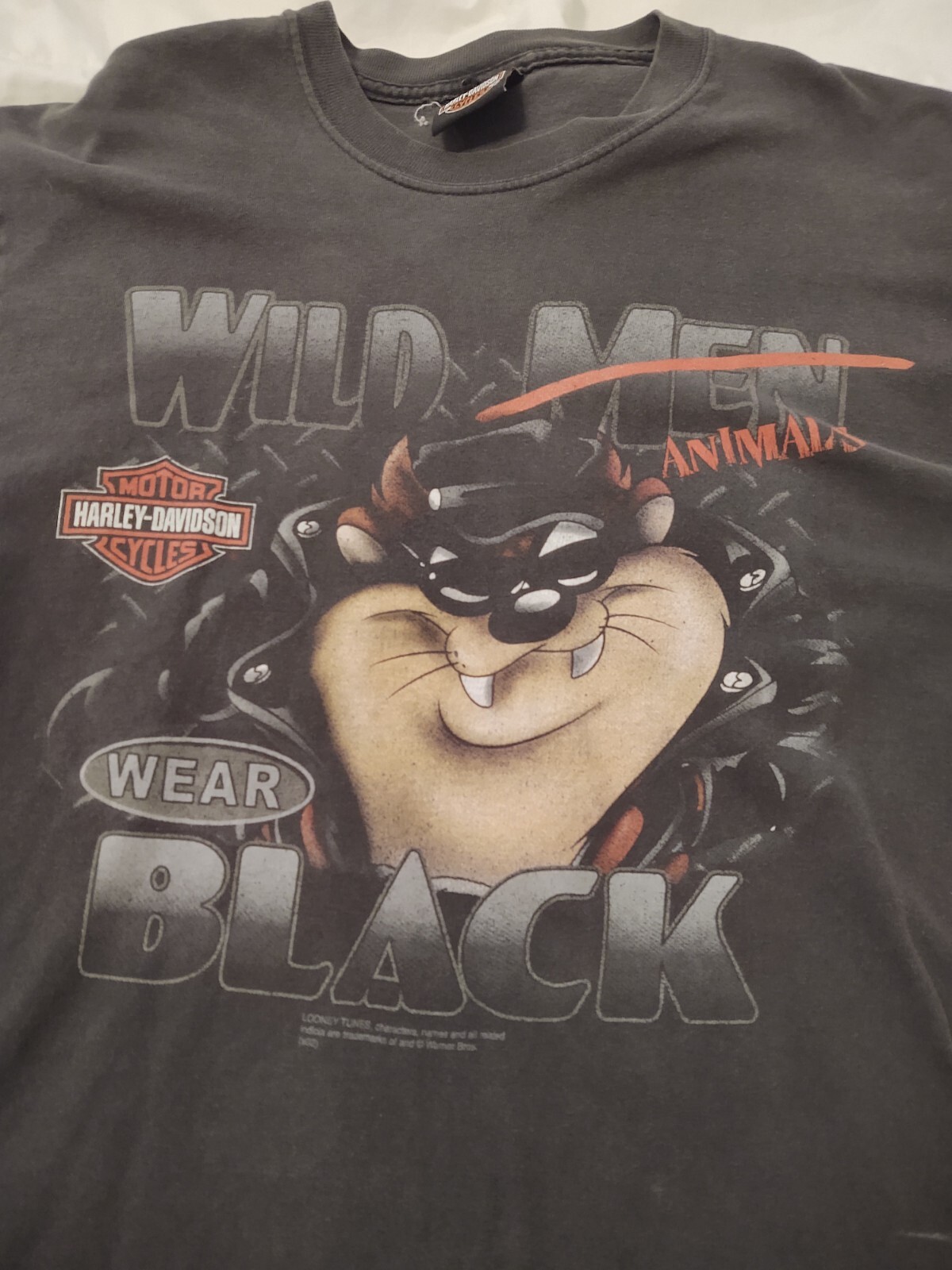 Vintage Harley-Davidson Tasmanian Devil '90s T Shirt - Gem