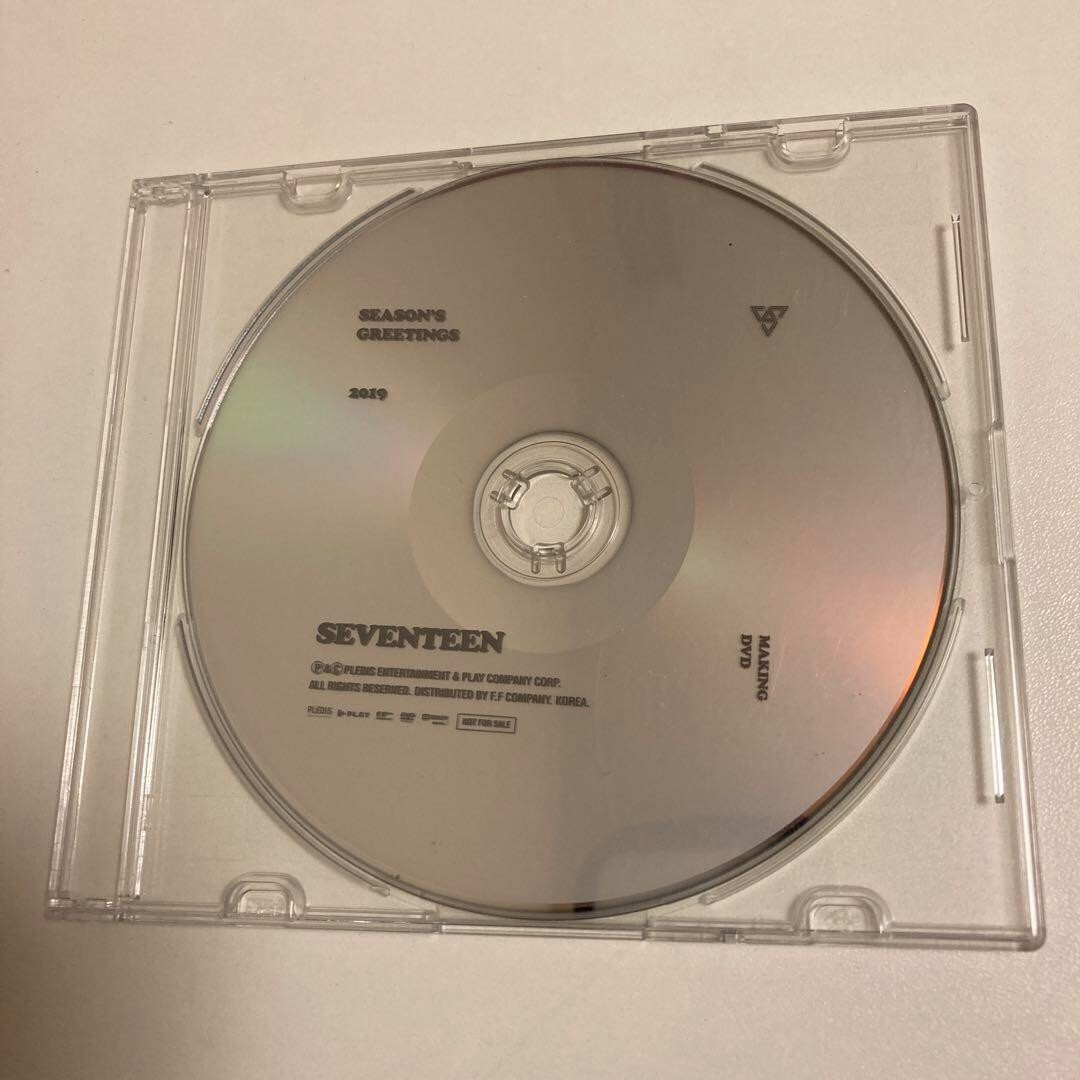SEVENTEEN 2019 Season's greeting Complete Package Photocard
