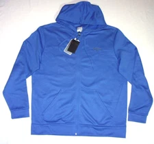 Callaway UPF50 Sun Protection Fleece Hoodie Full Zip Jacket, Moody, Large, New