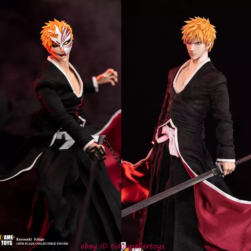  ANIME HEROES - Bleach - White Ichigo Action Figure : Everything  Else