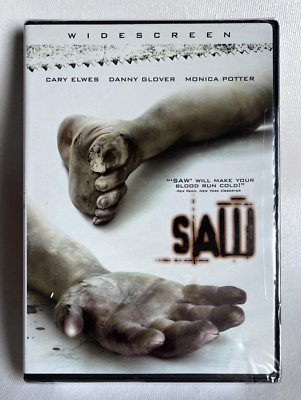 Saw Cary Elwes Danny Glover Monica Potter Widescreen DVD New Sealed