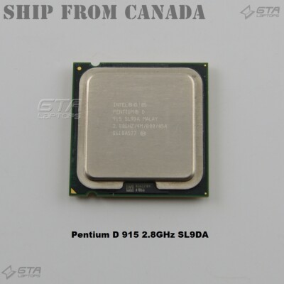 Intel Pentium D 915 2.8GHz SL9DA Socket 775 Dual-Core CPU