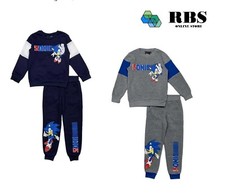 Tuta bambino Sonic da ginnastica felpa abbigliamento invernale 3 4 5 6 7 8 anni