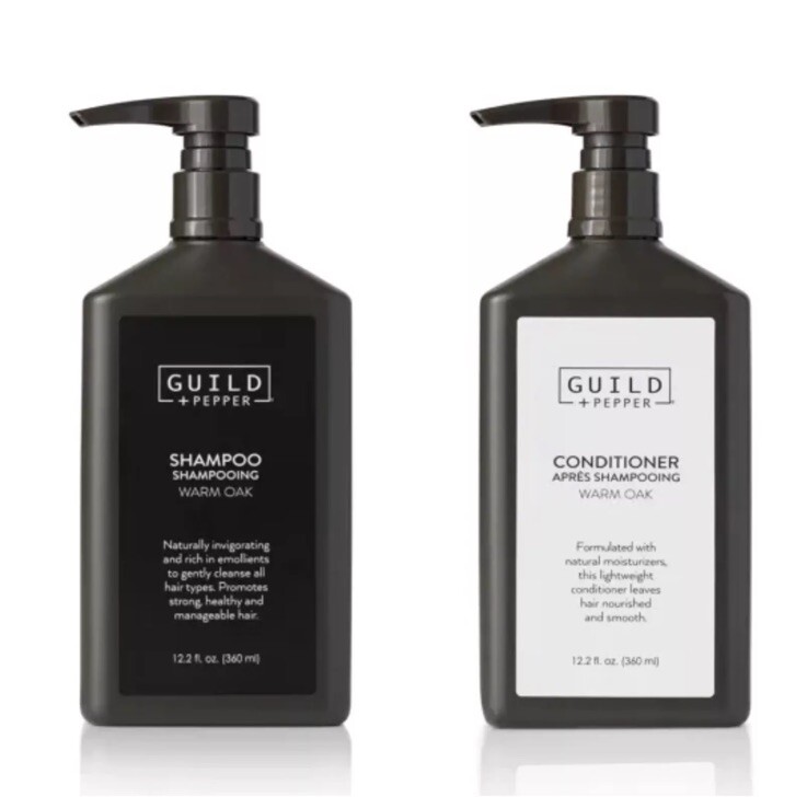 GUILD+PEPPER ギルド＋ペッパー ボディウォッシュ Guild + Pepper Warm Oak Body Wash & Lotion Bundle 360ml New | eBay