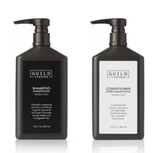 Guild + Pepper Warm Oak Shampoo & Conditioner Bundle 360ml New