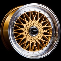18x9.5 Jnc Jnc004 Rs Style 004 5x100/5x120 25 Gold Machine Lip Wheel R Set(4) on sale 18x9.5 Jnc Jnc004 Rs Style 004 5x100/5x120 25 Gold Machine Lip Wheel R Set(4) on sale