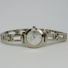 GUESS G55099L Two-Hand Quartz Analog Women's Watch Sz. 6 1/4" New Battery