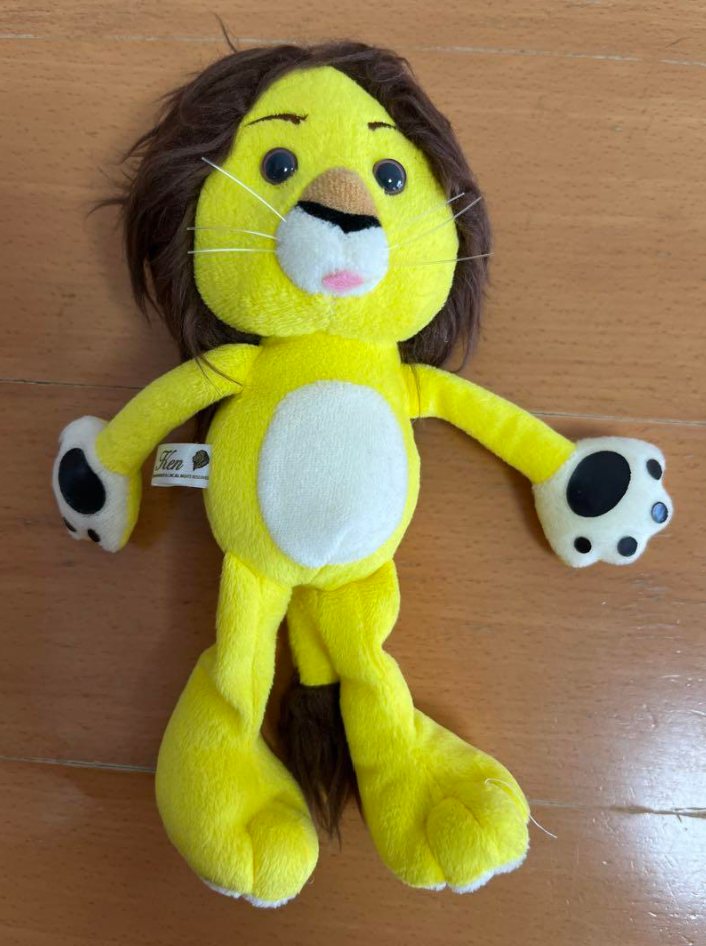 C.H. Lion Rag baby（L'Arc-en-Ciel Ken Guitar Mascot stuffed