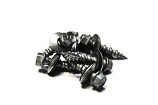  250 10x1 Hex Head Roofing Screws with Neoprene Washer Weather Coat 