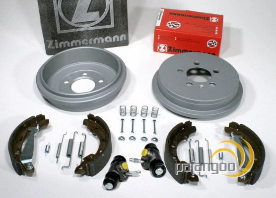 Zimmermann Bremsscheiben Bremstrommel Backen vorne hinten für Skoda Fabia III - Bild 4 von 4