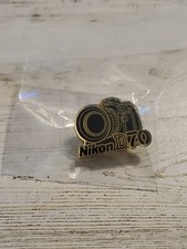 Vintage Camera Nikon D70 advertising Pin fp