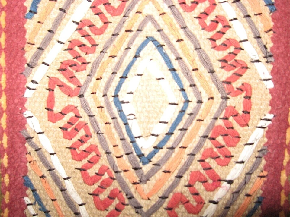 Almohada cuadrada de algodón Surya Marrakech SHAM ONLY 20"x20" MR004-2020P pesada NUEVA Foto 2 de 4