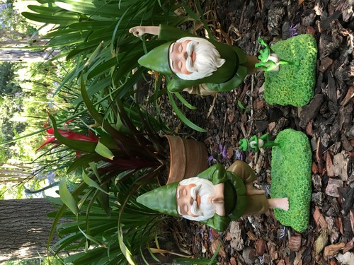 Zen-Zwerg und Zen-Frosch - Baumhaltung - Ruhe und Frieden Feengarten - Bild 7 von 12