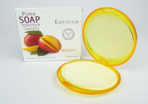 Seife Handseife toGo Papierseife Reise-Hygiene 20 Blatt Duft Wahl Reinigung - Bild 29 von 33