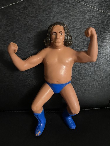 LJN WWF Andre The Giant Long Hair Titan Vintage 19...