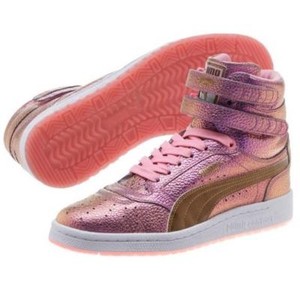puma red high tops