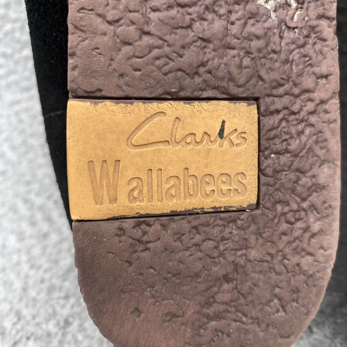 Clarks Originals Wallabee Shoes Men\'s 8 Black Suede Low Top Casual Academia Work Amazon.com | Clarks Men main image 2